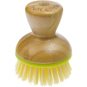 Full Circle Bubble Up Dish Brush, White (Pack of 6)