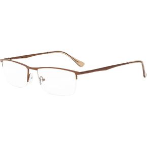 Eyekepper Quality Half-Rim Reading Glasses Readers with Spring Hinges for Women Men