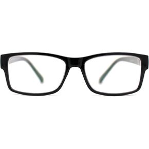 SA106 Classic Plastic Narrow Rectangle 3 Focal Progressive Reading Glasses