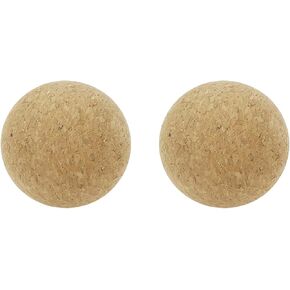 2pcs Wine Cork Ball Wine Decanter Cork 3.15 inch Wooden Stopper for Wine Decanter Bottle Replacement in Kuwait