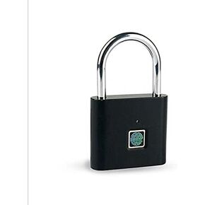 IP65 Smart Digital Alarm Fingerprint Pad Lock Smart Biometric Fingerprint Padlock