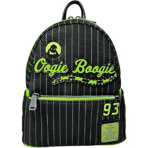 Loungefly Disney The Nightmare Before Christmas Team Oogie Boogie Jersey Mini Backpack