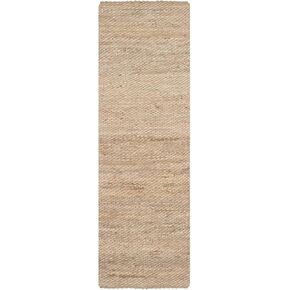 SAFAVIEH Natural Fiber Collection Accent Rug - 2'6" x 4', Natural, Handmade Jute, Ideal for High Traffic Areas in Entryway, Living Room, Bedroom (NF459A)