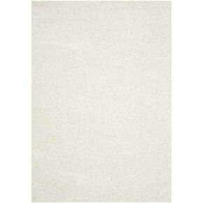 SAFAVIEH Athens Shag Collection Accent Rug - 4' x 6', Off White, 1.5-inch Thick Ideal for High Traffic Areas in Entryway, Living Room, Bedroom (SGA119B)