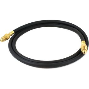 Flowmeter Hose with 5/8"-18 Male Connectors - 5 Feet Long