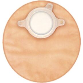 ConvaTec Sur-Fit Natura + Two-Piece Closed-end Pouch with Charcoal Filter 2-1/4" Flange, Opaque (Box of 30 Each)