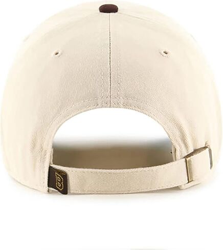 47 Boston Bruins Mens Womens Vintage Natural Two Tone Clean Up Adjustable Strapback Natural/Brown Hat in Saudi Arabia