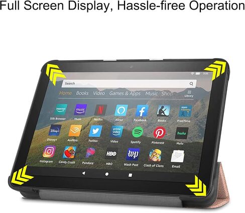 Tablet Case Fits 8 inch Tablet 2022/2020,[Sleep/Wake] Slim Soft TPU Back Smart Magnetic Stand Protective Cover Cases,(Incompatible with iPad Samsung).Starry Sky in Saudi Arabia