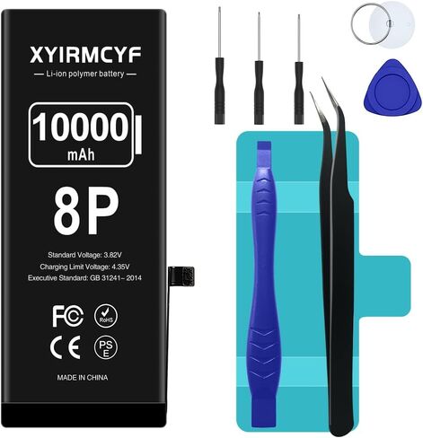 XYIRMCYF Galaxy J3 Battery (2024 New Upgrade), 8000mAh High Capacity Battery for Galaxy J3 G530, Galaxy J5,J320A J320V EB-BG530BBC J5-G530P in Saudi Arabia