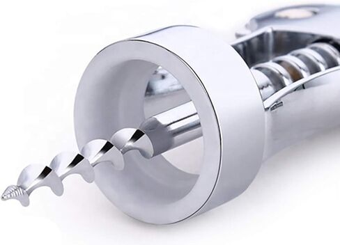 ترقية جديدة 2021: فتاحة نبيذ كلاسيكية على شكل مفتاح الجناح / ممتازة، متعددة الوظائف، نادل ونادل محترف في المطاعم، أفضل فتاحة زجاجات نبيذ. فتاحة النبيذ ذات المفصلات المزدوجة ذات المفتاح الجناح in Kuwait