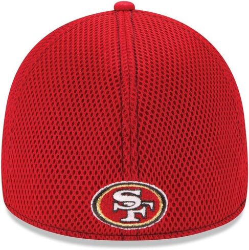 قبعة New Era للكبار من الجنسين NFL 39thirty Neo 2 قابلة للتمدد (as1، Alpha، m، l، San Francisco 49ers Red، متوسط/كبير) in Saudi Arabia
