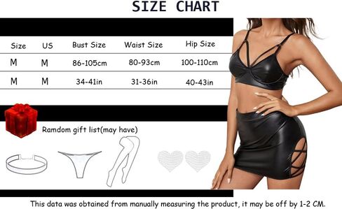 Women's PU Leather Cut Out Babydoll Nightdress Deep V Neck Backless Bodycon Mini Nightclub Dress with Metallic ring in Saudi Arabia