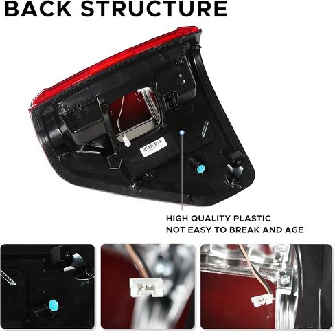 Halogen Tail Light Assembly with Blind Spot Compatible with 2021 2022 2023 Ford F150 XLT Rear Lamp Right Passenger Side OE Replacement ML3Z13404C in Saudi Arabia