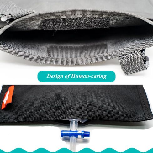 Urine Drainage Bag Holder, Bile Drainage Bag with Catheter Pipe Cover & Adjustable Strap for Dialysis Patients and Incontinence Patients in Saudi Arabia