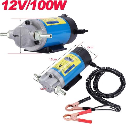AIGMISON 12V 60W Oil Change Extractor,Oil Diesel Fluid Extractor Pump, Oil Suction Pump With Overload Protection,Car Engine Oil Pump with Hose in Saudi Arabia