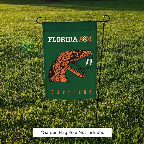 لافتة علم حديقة جامعة Desert Cactus Florida A&M FAMU Rattlers 100% بوليستر (تصميم A) in Saudi Arabia