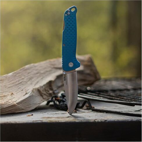 SOG ADVENTURER LB / 3.5" BLADE / 5CR15MOV / DUSK PURPLE + BLACK/BLISTER PACK in Saudi Arabia