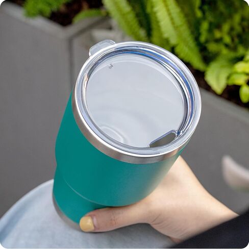 2 Pack 30 ozTumbler Lids for Yeti Rambler, Ozark Trail and More Travel Mugs, Splash Proof Replacement Covers for 3.7" Inner Diameter Tumblers in Kuwait