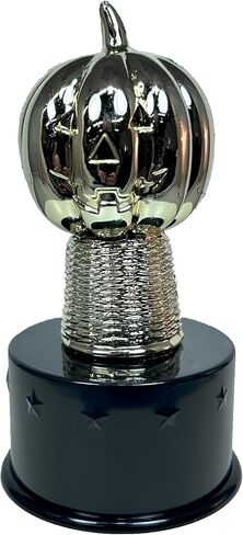 Express Medals 5 inch Tall Halloween Pumpkin Carving Haunted Costume Award Trophy Party Favor Gift Prize in Saudi Arabia