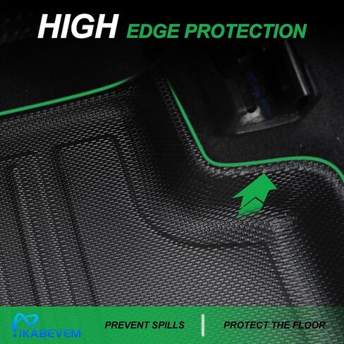 Original Cargo Liner and Backrest Mats for Ford Explorer 2020-2024 6/7 Seats All Models - Custom Fit Trunk Mat and Backrest Mats - All Weather Protection Anti-Skid Car Mats for Ford Explorer in Saudi Arabia