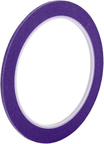 Painters Tape Medium Tack Easy Removal Masking Master Tape Purple 1 Pc 2500 x 0.40 x 0.01cm / 27.34 Yards x 0.16 Inches x 140um in Saudi Arabia