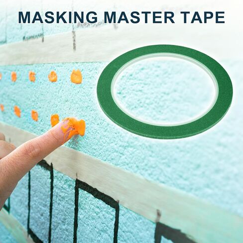 Painters Tape Medium Tack Easy Removal Masking Master Tape Purple 1 Pc 2500 x 0.40 x 0.01cm / 27.34 Yards x 0.16 Inches x 140um in Saudi Arabia