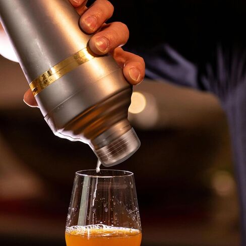 أغطية زجاجات بديلة من جارنيك شيكر، أغطية علوية من الفولاذ المقاوم للصدأ، أغطية أكواب شيكر 550 مل لملحقات حفلات الكوكتيل والويسكي in Kuwait