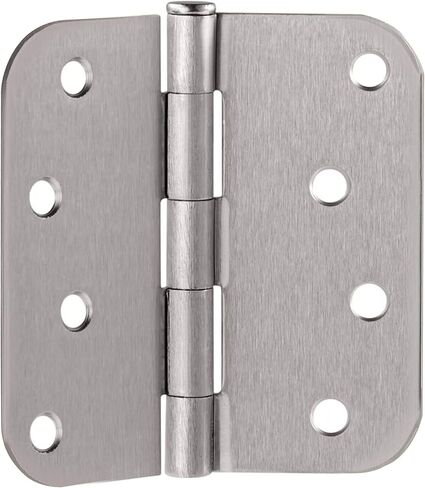 12-Pack Rounded Steel Door Hinges, Oil Rubbed Bronze - 4-inch x 4-inch Interior Hinges, 5/8-inch Radius, Fits Standard Doors – Design House 189977 in Kuwait