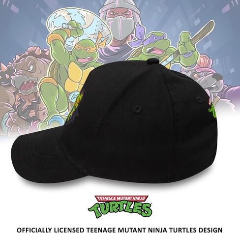 Teenage Mutant Ninja Turtles Baseball Cap, TMNT Baseball Hat for Boys, Ninja Turtles Kid Hat, Cotton Hat Orange in Saudi Arabia