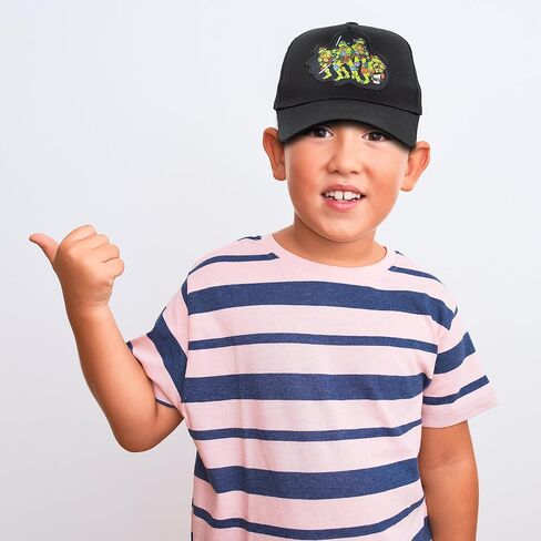 Teenage Mutant Ninja Turtles Baseball Cap, TMNT Baseball Hat for Boys, Ninja Turtles Kid Hat, Cotton Hat Orange in Saudi Arabia