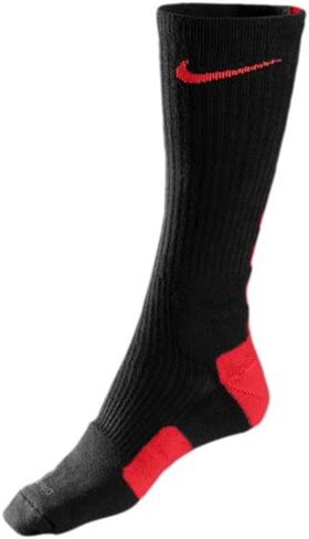 Nike Dri-Fit Elite Basketball Socks (X-Large, BLACK/VARSITY RED//VARSITY RED) in Saudi Arabia