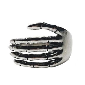 Handmade Vintage 925 Sterling Silver Wings Rings for Women/Men, Adjustable Personalized Jewelry (Angels and Devils)