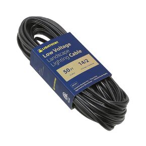 14/2 Low Voltage Landscape Wire - 250 Feet - Weatherproof Outdoor Underground Direct Burial Stranded Cable for Spotlight, Pathway Lighting and More - ETL Listed