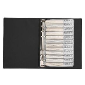 Sample Book 0603 Sample Book Capacitor Sample Book Series 90 Values Capacitors Assortment Kit Electronic Components Sample Book Kit Black