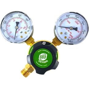 SÜA - Propane Regulator Welding Gas Gauges - CGA-510 - Rear Connector - LDP series - Check all the pictures and read the full description of this product to make sure it fits your tanks and hoses.