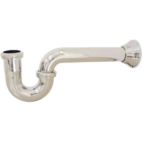 Kingston Brass Fauceture CC2127 Vintage 1-1/2 Inch Decor P-Trap, Brushed Brass