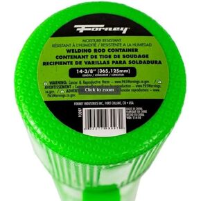 Forney 93097 Rod Storage Container, 14-3/8-Inch, Green
