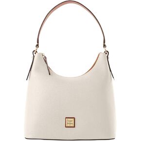 Dooney & Bourke Women's Hobo Bag in Pebble Grain Leather, Large Handbag with Single Shoulder Strap