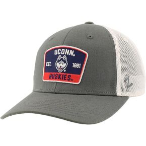 ZHATS Standard NCAA Officially Licensed Snapback Hat Big Rig Patch Smoke White Switchback, Grey, One Size