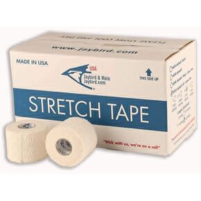 Jaybird & Mais LST Latex Free Light Weight Stretch Tape (24 Rolls), White