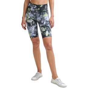 Calvin Klein Performance Women's Oslo Tie-Dyed High-Waist Bike Shorts