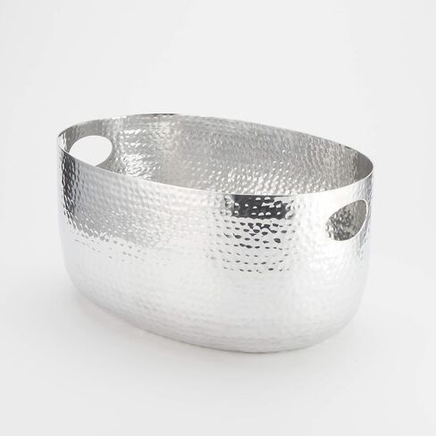 American METALCRAFT, Inc. American Metalcraft ATHS10 Hammered Aluminum Beverage Tub, Silver, 10-Quarts in Kuwait
