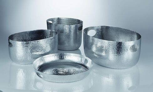 American METALCRAFT, Inc. American Metalcraft ATHS10 Hammered Aluminum Beverage Tub, Silver, 10-Quarts in Kuwait