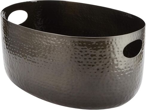 American METALCRAFT, Inc. American Metalcraft ATHS10 Hammered Aluminum Beverage Tub, Silver, 10-Quarts in Kuwait