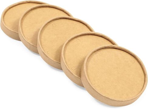 Juvale 8 oz To Go Soup Containers with Lids, Disposable Paper Bowls (50 Pack) in Saudi Arabia