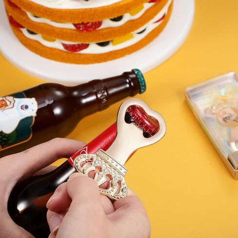 50 قطعة من فتاحة زجاجات التاج الذهبي هدايا الزفاف للضيوف، هدايا تذكارية لحفلات الزفاف وحفلات الزفاف وحفلات الزفاف وحفلات الزفاف وحفلات الزفاف والذكرى السنوية in Kuwait