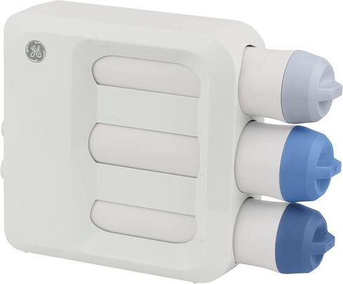 GE 3 Stage Reverse Osmosis Under Sink Water Filtration System with Faucet & Filters | Reduces 95+ Impurities including Lead, Chlorine, Arsenic | Filters FQ18PN, FQ18MN |GXRQ18NBN in Saudi Arabia
