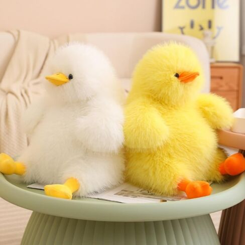 15.7in/40cm Plush Duck Stuffed Animal Soft Toys,Cute Fried Duck Doll, Little Duck Pillow Plush Toy,Gifts for Friends and Children Christmas (Yellow) in Saudi Arabia