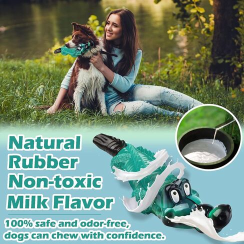 Indestructible Dog Chew Toys for Aggressive Chewers, Tough Dog Bones Toys for Large Dogs, Super Chewer Dog Toys to Keep Them Busy in Kuwait