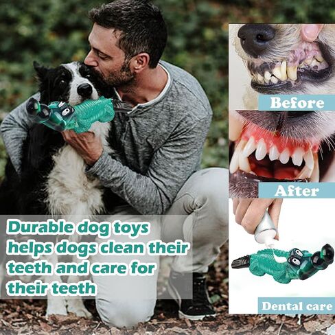 Indestructible Dog Chew Toys for Aggressive Chewers, Tough Dog Bones Toys for Large Dogs, Super Chewer Dog Toys to Keep Them Busy in Kuwait